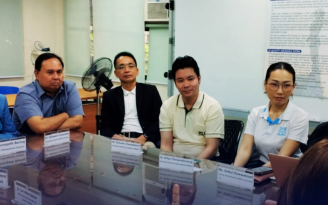 Benchmarking Visit: Faculty of Management Sciences, Kasetsart University (Sriracha Campus) Thailand