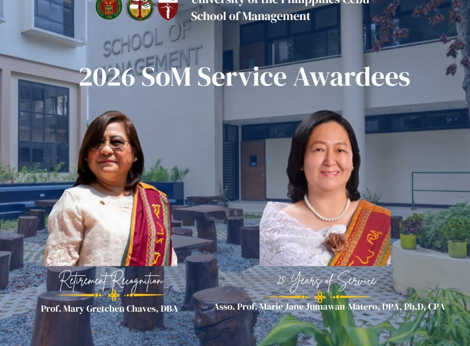 2026 School of Management (SoM) Service Awardees