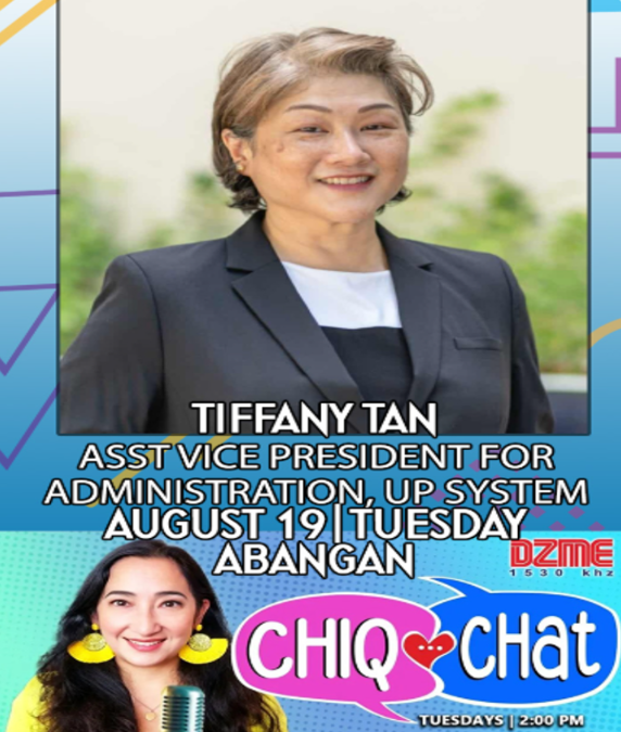 Dr. Tiffany Tan Featured on DZME 1530